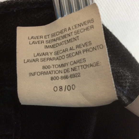 ❌SOLD❌Men's Tommy Hilfiger Black Flag Jeans 33x30 - Picture 6 of 7